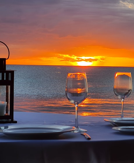 Cena privada para una pareja